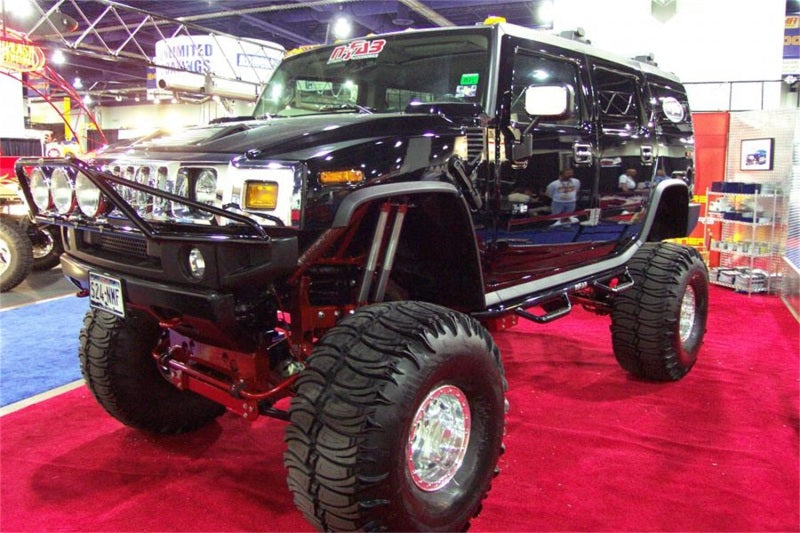 N-Fab Nerf Step 03-10 Hummer H2 SUV 4 Door - Gloss Black - W2W - 3in N-Fab Nerf Step 03-10 Hummer H2 SUV 4 Door - Gloss Black - W2W - 3in