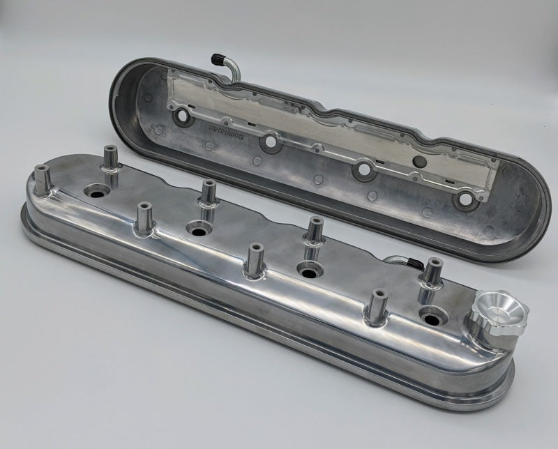 Granatelli 96-22 GM LS Tall Valve Cover w/Integral Angled Coil Mounts - Polished (Pair) Granatelli 96-22 GM LS Tall Valve Cover w/Integral Angled Coil Mounts - Polished (Pair)