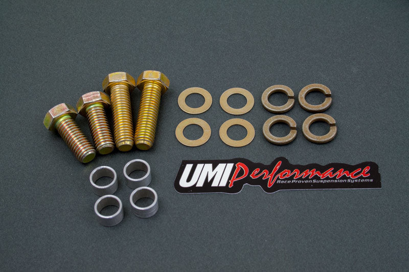 UMI Performance 82-02 GM F-Body Rear Torque Arm Hardware Kit Moser 12-Bolt UMI Performance 82-02 GM F-Body Rear Torque Arm Hardware Kit Moser 12-Bolt
