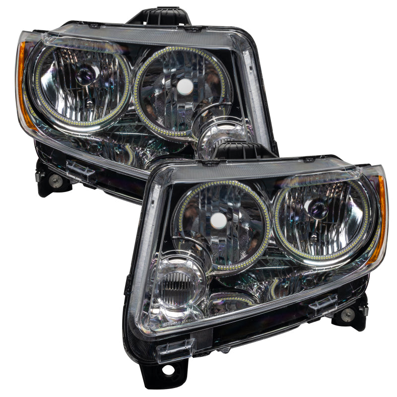 Oracle 11-13 Jeep Grand Cherokee SMD HL (Non-HID)-Chrome - ColorSHIFT w/ BC1 Controller SEE WARRANTY Oracle 11-13 Jeep Grand Cherokee SMD HL (Non-HID)-Chrome - ColorSHIFT w/ BC1 Controller SEE WARRANTY