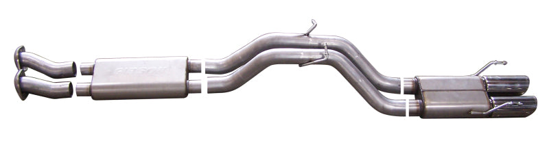 Gibson 06-10 Jeep Grand Cherokee SRT8 6.1L 3in Cat-Back Dual Exhaust - Stainless Gibson 06-10 Jeep Grand Cherokee SRT8 6.1L 3in Cat-Back Dual Exhaust - Stainless