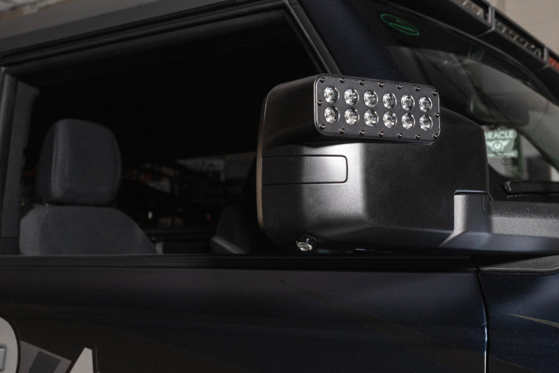 Oracle 21-23 Ford Bronco LED Puddle Light Upgrade for Off-Road Side Mirror Ditch Lights SEE WARRANTY Oracle 21-23 Ford Bronco LED Puddle Light Upgrade for Off-Road Side Mirror Ditch Lights SEE WARRANTY
