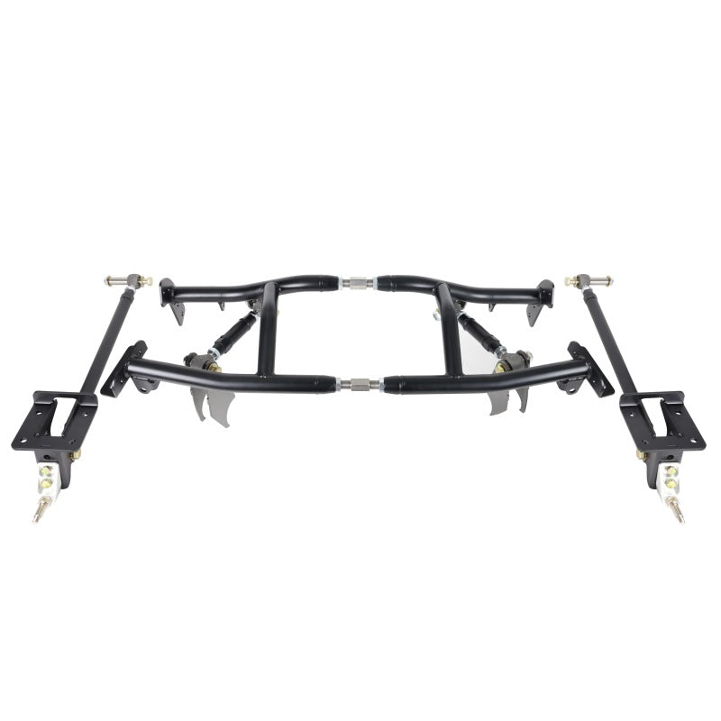 Ridetech 70-81 GM F-Body Bolt-On 4-Link with Double Adj. Bars, R-Joints, Cradle, and Other Hardware Ridetech 70-81 GM F-Body Bolt-On 4-Link with Double Adj. Bars, R-Joints, Cradle, and Other Hardware