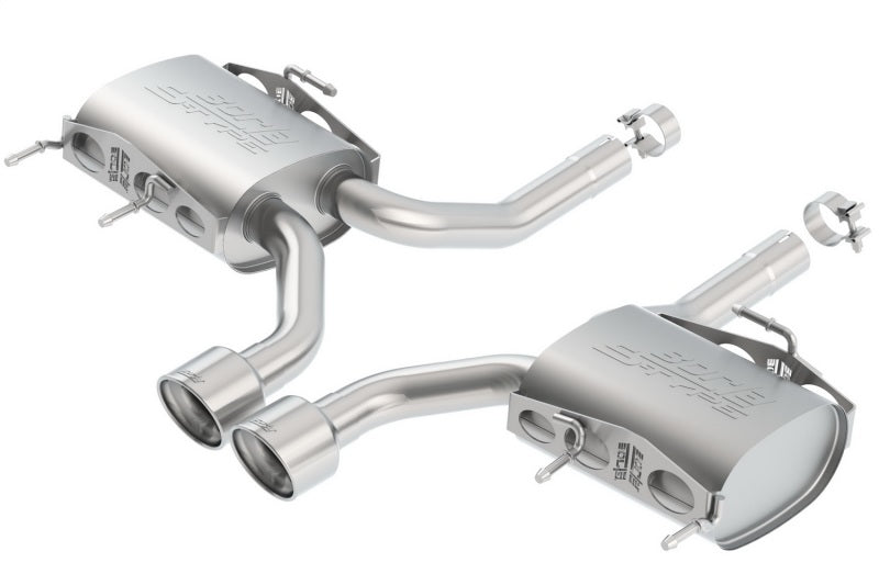 Borla 11-15 Cadillac CTS V Coupe 6.2L 8 cyl SS, S Type Exhaust (rear section only) Borla 11-15 Cadillac CTS V Coupe 6.2L 8 cyl SS, S Type Exhaust (rear section only)