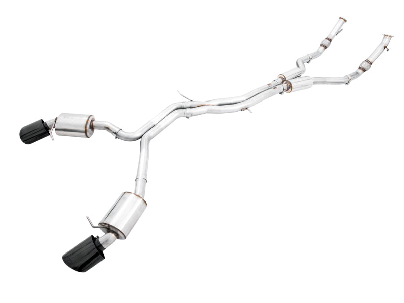 AWE Tuning Audi B9 RS 5 2.9L (Res.For Performance Cat) Touring Edition Exhaust w/ Diamond Black Tips AWE Tuning Audi B9 RS 5 2.9L (Res.For Performance Cat) Touring Edition Exhaust w/ Diamond Black Tips