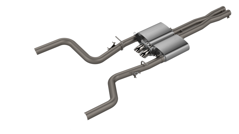 QTP 15-18 Dodge Challenger 6.2L/6.4L 304SS Screamer Cat-Back Exhaust w/3in Tips QTP 15-18 Dodge Challenger 6.2L/6.4L 304SS Screamer Cat-Back Exhaust w/3in Tips