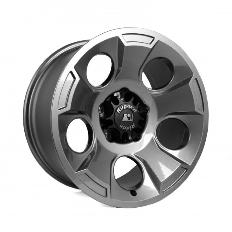 Rugged Ridge Drakon Wheel 17X9 Gun Metal 07-20 Jeep Wrangler JK/JL Rugged Ridge Drakon Wheel 17X9 Gun Metal 07-20 Jeep Wrangler JK/JL