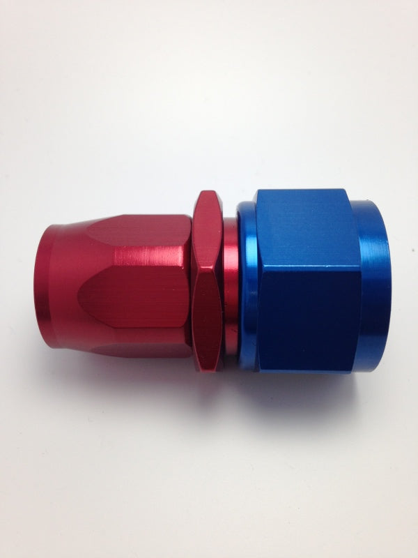 Fragola -10AN Fem. Nut x -12AN Hose Expanding Hose End - Blue/Red Fragola -10AN Fem. Nut x -12AN Hose Expanding Hose End - Blue/Red