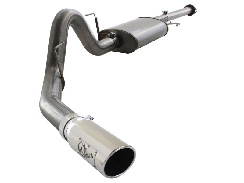 aFe MACHForce XP SS Exhaust 3in Cat-Back w/4.5in Polished Tip 11-14 Ford F150 Ecoboost V6 3.5Ltt aFe MACHForce XP SS Exhaust 3in Cat-Back w/4.5in Polished Tip 11-14 Ford F150 Ecoboost V6 3.5Ltt