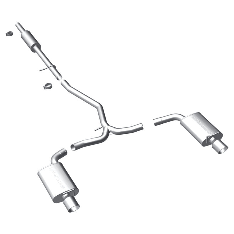 MagnaFlow 11-13 Ford Explorer V6 3.5L SS Catback Exhaust Dual Split Rear Exit w/ 3.5in SS Tips MagnaFlow 11-13 Ford Explorer V6 3.5L SS Catback Exhaust Dual Split Rear Exit w/ 3.5in SS Tips