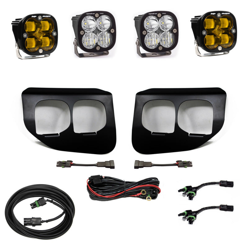 Baja Designs Ford Super Duty (20-On) Fog Lights Dual FPK Amber SAE/Pro DC Baja Designs Baja Designs Ford Super Duty (20-On) Fog Lights Dual FPK Amber SAE/Pro DC Baja Designs