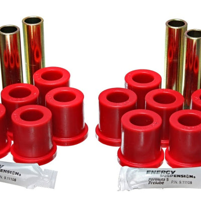 Energy Suspension Fd 2Wd Rr Sprg Bush Set - Red