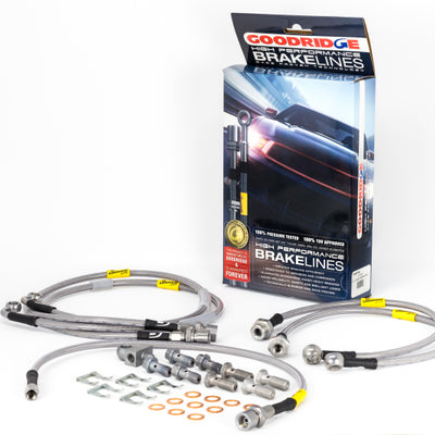 Goodridge 01-03 Chevrolet Silverado / 01-03 GMC Sierra SS Brake Lines