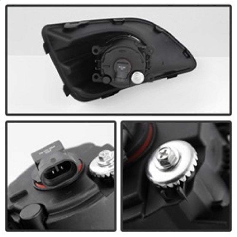 Spyder Ford C-Max 2013-2015 OEM Fog Light W/Universal Switch- Clear FL-FCMAX2013-C Spyder Ford C-Max 2013-2015 OEM Fog Light W/Universal Switch- Clear FL-FCMAX2013-C