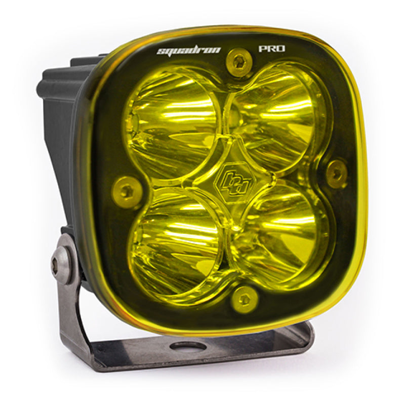 Baja Designs Squadron Pro Spot Pattern Black LED Light Pod - Amber Baja Designs Squadron Pro Spot Pattern Black LED Light Pod - Amber