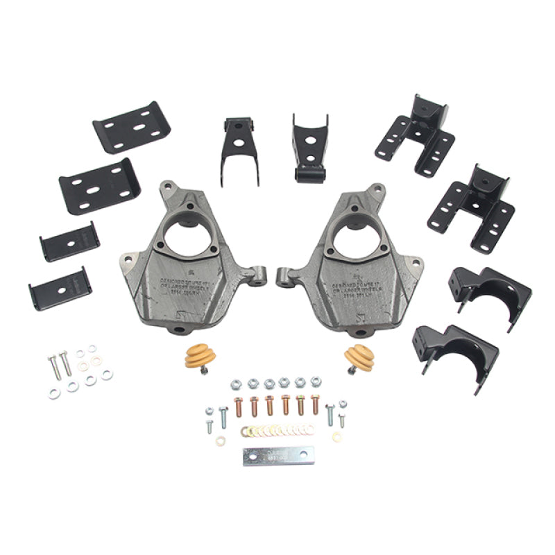 Belltech LOWERING KIT 16.5-18 Chevy Silverado All Cabs 2WD 2inF/4inR Belltech LOWERING KIT 16.5-18 Chevy Silverado All Cabs 2WD 2inF/4inR