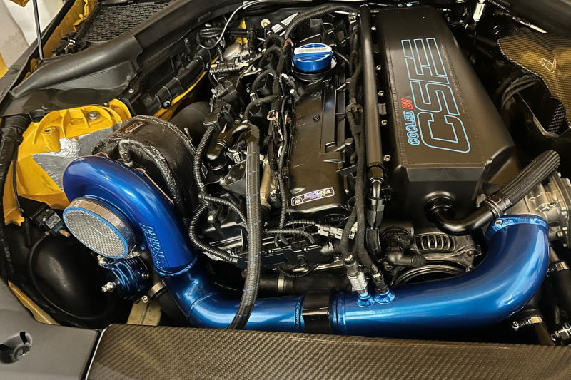 CSF Gen 2 B58 Race X Charge-Air-Cooler Manifold - Thermal Black Finish CSF Gen 2 B58 Race X Charge-Air-Cooler Manifold - Thermal Black Finish