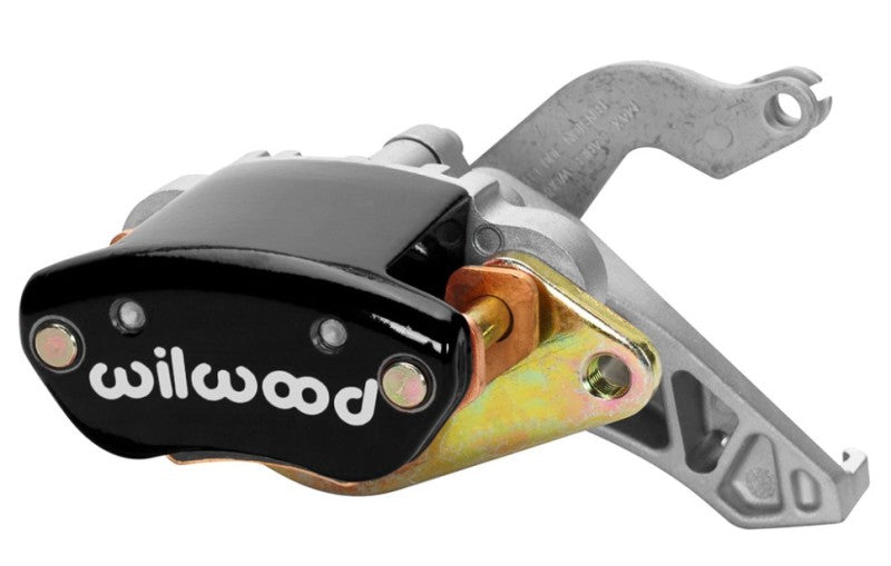 Wilwood Caliper-MC4 Mechanical-L/H - Black w/ Logo 1.19in Piston .81in Disc Wilwood Caliper-MC4 Mechanical-L/H - Black w/ Logo 1.19in Piston .81in Disc
