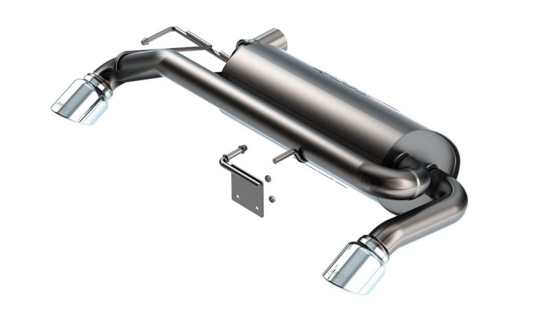 Borla 21-22 Ford Bronco 2.7L V6 4WD Touring Axle Back Exhaust w/ Bright Chrome Tips Borla 21-22 Ford Bronco 2.7L V6 4WD Touring Axle Back Exhaust w/ Bright Chrome Tips