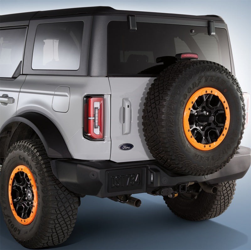 Ford Racing 2021+ Ford Bronco Functional Bead Lock Ring Kit - Orange Ford Racing 2021+ Ford Bronco Functional Bead Lock Ring Kit - Orange