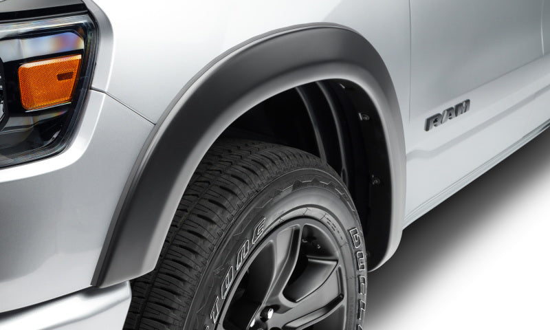 Bushwacker 19-22 Ram 1500 (Excl. Rebel/TRX) 76.3 & 67.4in Bed OE Style Flares 4pc Set - Blk / Smooth Bushwacker 19-22 Ram 1500 (Excl. Rebel/TRX) 76.3 & 67.4in Bed OE Style Flares 4pc Set - Blk / Smooth