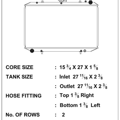 CSF 90-97 Nissan 300ZX Radiator