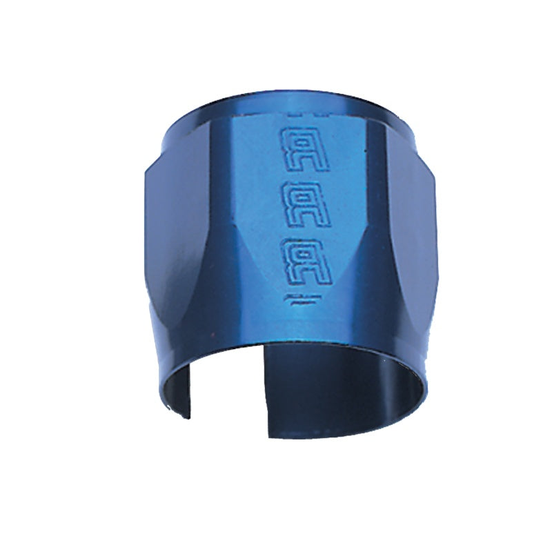 Russell Performance -10 AN Anodized Blue Tube Seal Hose End For 1/2in Heater Hose Russell Performance -10 AN Anodized Blue Tube Seal Hose End For 1/2in Heater Hose