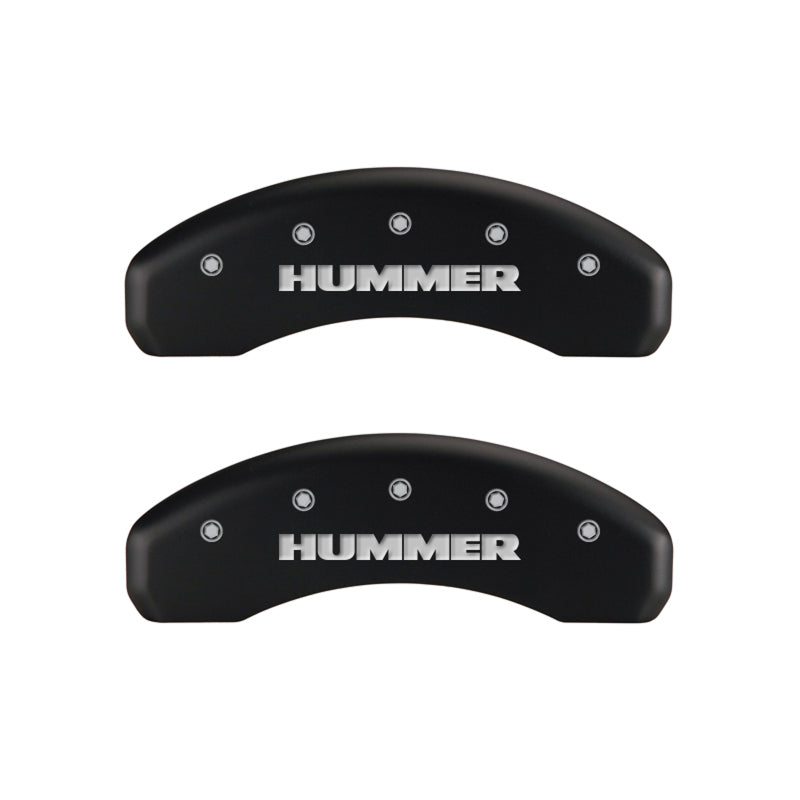 MGP 4 Caliper Covers Engraved Front & Rear Hummer Red finish silver ch MGP 4 Caliper Covers Engraved Front & Rear Hummer Red finish silver ch