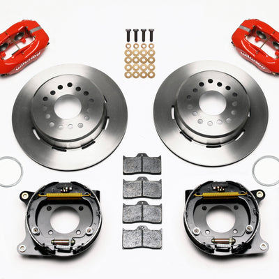 Wilwood Forged Dynalite P/S Park Brake Kit Red 93-97 Camaro/Firebird