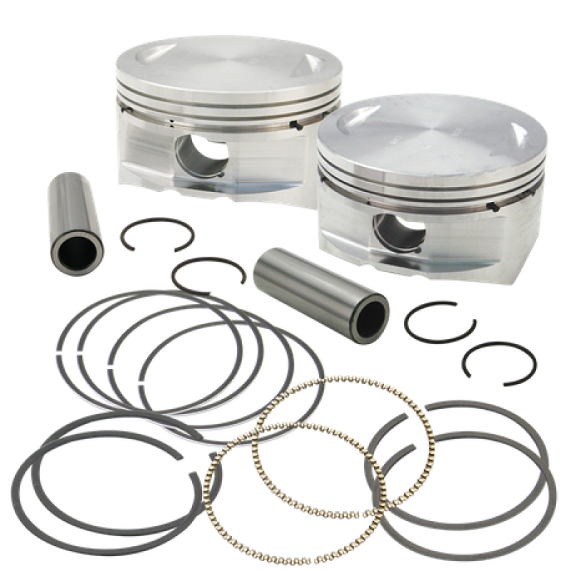 S&S Cycle 2007+ BT 3.927in +.010in Bore 106in Big Bore Forged Pistons S&S Cycle 2007+ BT 3.927in +.010in Bore 106in Big Bore Forged Pistons