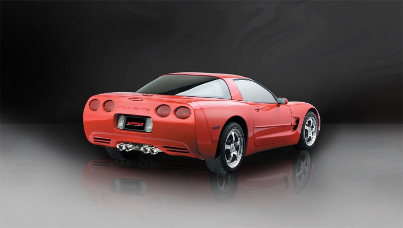 Corsa 1997-2004 Chevrolet Corvette C5 Z06 5.7L V8 Polished Xtreme Axle-Back Exhaust Corsa 1997-2004 Chevrolet Corvette C5 Z06 5.7L V8 Polished Xtreme Axle-Back Exhaust