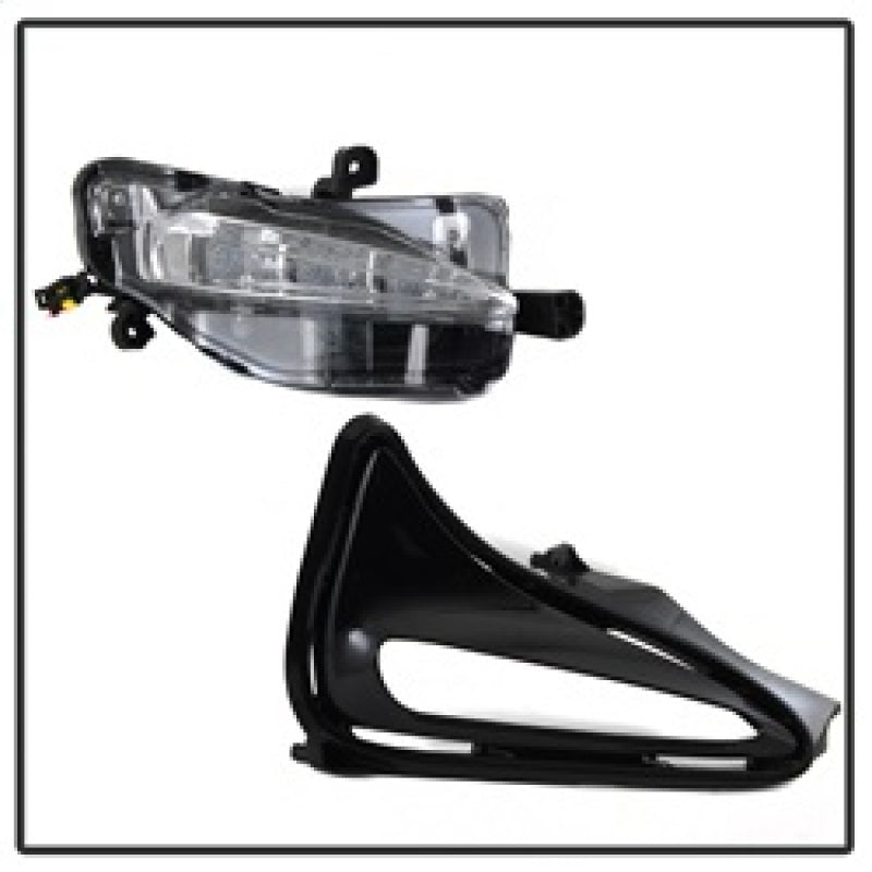 Spyder 2017+ Toyota Corolla OEM LED Fog Lights w/Switch - Clear (FL-TCO17-LED-C) Spyder 2017+ Toyota Corolla OEM LED Fog Lights w/Switch - Clear (FL-TCO17-LED-C)