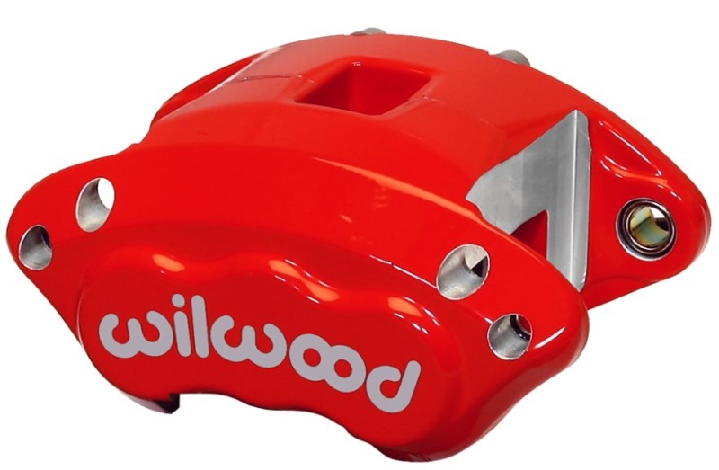 Wilwood Caliper-D154-Red 1.12/1.12in Pistons 0.81in Disc Wilwood Caliper-D154-Red 1.12/1.12in Pistons 0.81in Disc