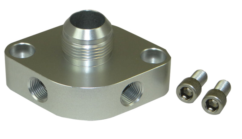 Moroso Chevrolet Big Block/Small Block Water Outlet Filler Neck -16An w/O-Ring & Two 3/8in NPT Ports Moroso Chevrolet Big Block/Small Block Water Outlet Filler Neck -16An w/O-Ring & Two 3/8in NPT Ports