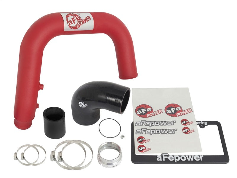 aFe BladeRunner 2.5in Red IC Tube Hot Side w/ Coupling & Clamp Kit 2016 GM Colorado/Canyon 2.8L aFe BladeRunner 2.5in Red IC Tube Hot Side w/ Coupling & Clamp Kit 2016 GM Colorado/Canyon 2.8L