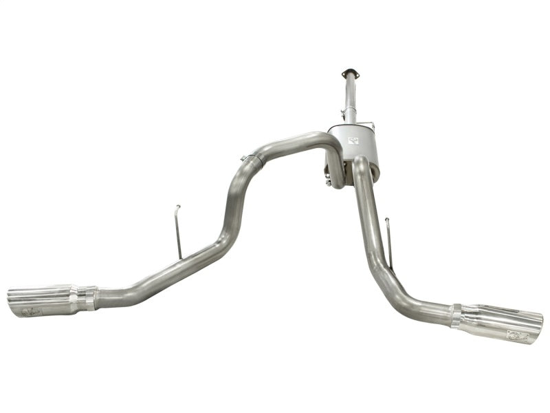 aFe MACHForce XP Exhausts 3inSS Dual Side Exit Cat-Back 11-14 Ford F150 Ecoboost V6-3.5L (TT) aFe MACHForce XP Exhausts 3inSS Dual Side Exit Cat-Back 11-14 Ford F150 Ecoboost V6-3.5L (TT)