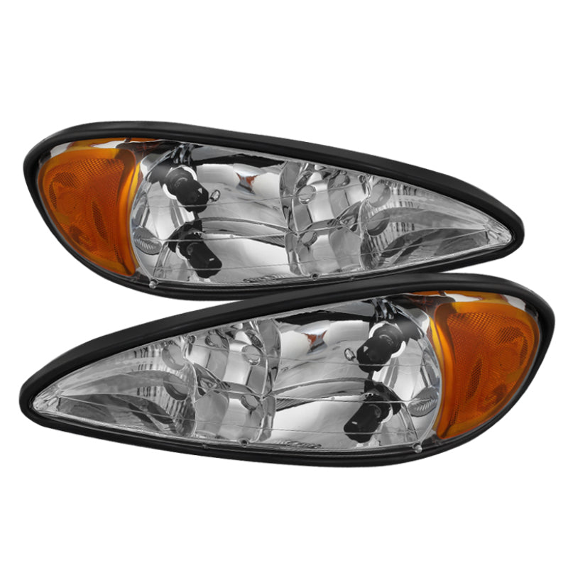 xTune Pontiac Grand Am 99-05 Crystal Headlights Chrome HD-JH-PGAM99-AM-C xTune Pontiac Grand Am 99-05 Crystal Headlights Chrome HD-JH-PGAM99-AM-C