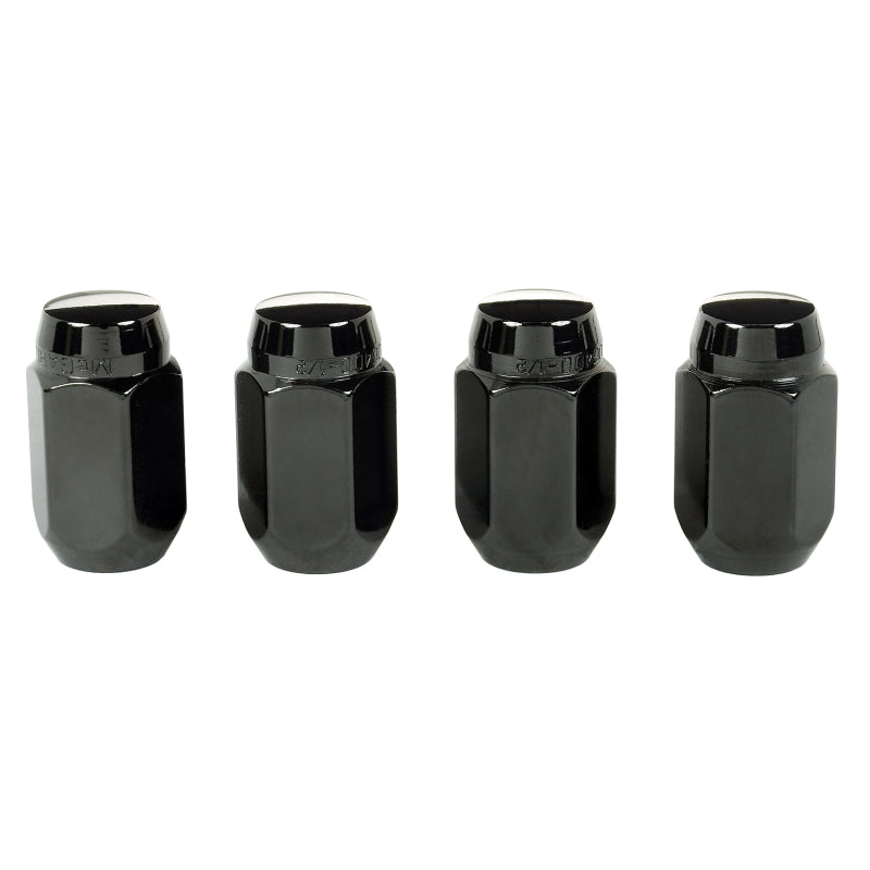 McGard Hex Lug Nut (Cone Seat) 1/2-20 / 13/16 Hex / 1.5in. Length (4-Pack) - Black McGard Hex Lug Nut (Cone Seat) 1/2-20 / 13/16 Hex / 1.5in. Length (4-Pack) - Black