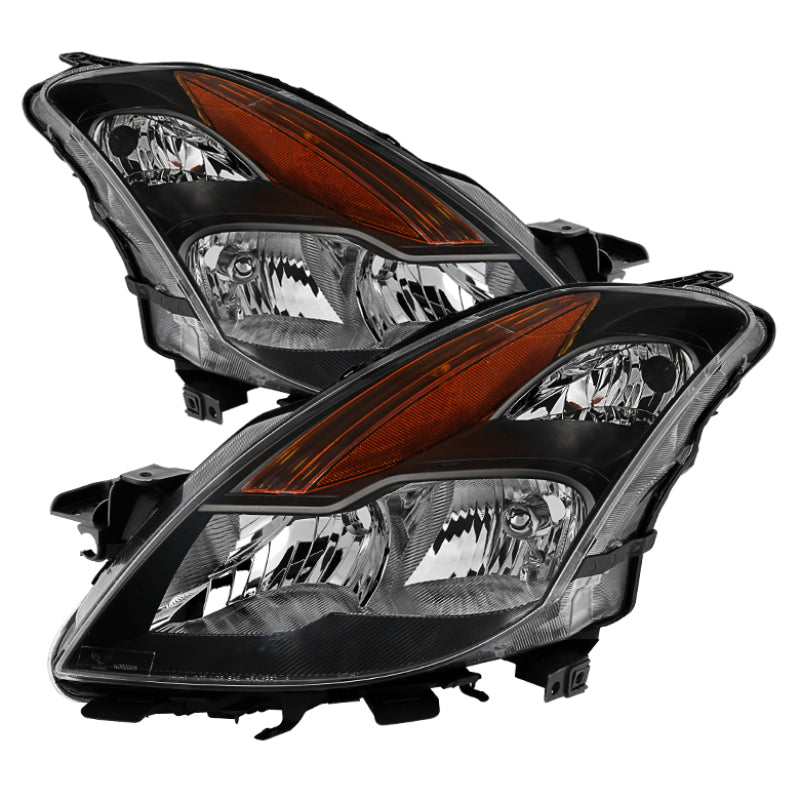 Xtune Nissan Altima Coupe 08-09 Halogen Only OEM Headlights Black HD-JH-NA08-2D-BK Xtune Nissan Altima Coupe 08-09 Halogen Only OEM Headlights Black HD-JH-NA08-2D-BK