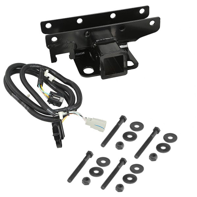 Rugged Ridge Receiver Hitch Kit w/ Wiring Harness 07-18 Jeep Wrangler JK Rugged Ridge Receiver Hitch Kit w/ Wiring Harness 07-18 Jeep Wrangler JK
