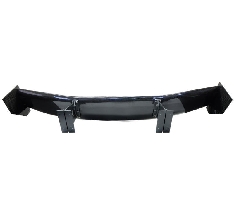 NRG Carbon Fiber Spoiler - Universal (59in.) NRG Logo Large End Plates NRG Carbon Fiber Spoiler - Universal (59in.) NRG Logo Large End Plates