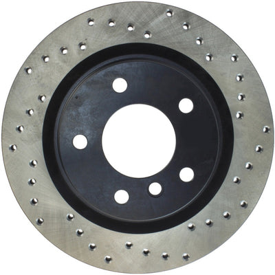 StopTech 06 BMW 325 Series / 07-09 BMW 328 Series Drilled Left Rear Rotor