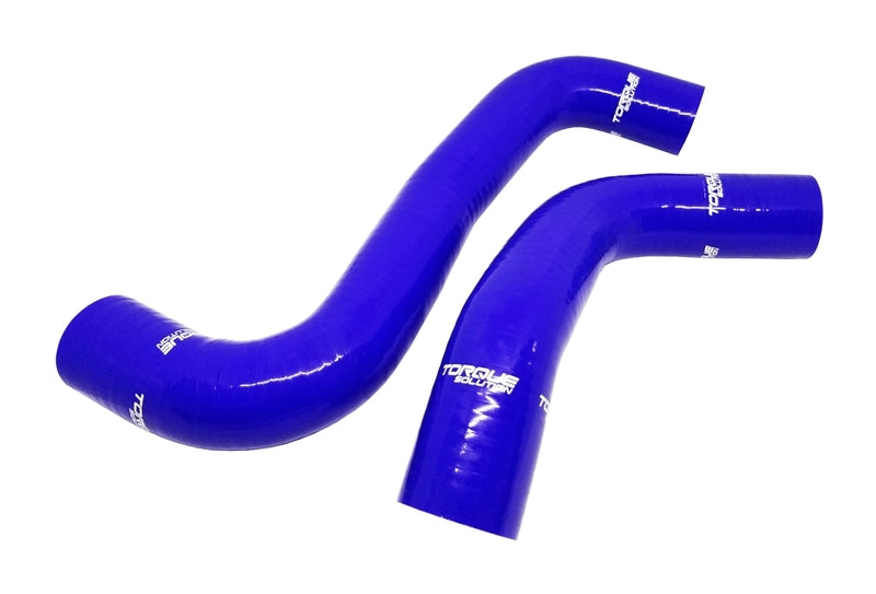 Torque Solution 08-14 Subaru WRX / 08-18 STI / 09-13 Forester XT Silicone Radiator Hose Kit - Blue Torque Solution 08-14 Subaru WRX / 08-18 STI / 09-13 Forester XT Silicone Radiator Hose Kit - Blue