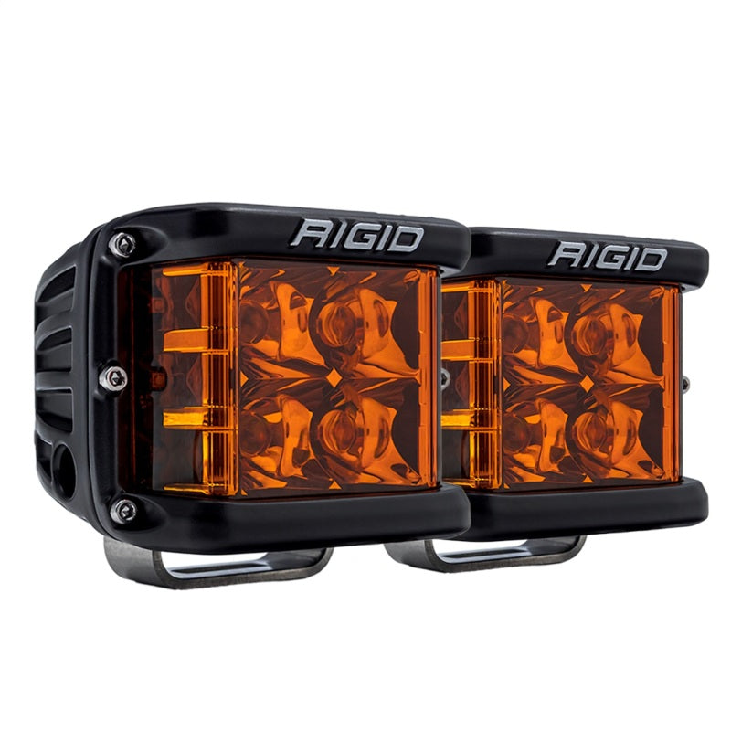 Rigid Industries D-SS Spot w/ Amber PRO Lens (Pair) Rigid Industries D-SS Spot w/ Amber PRO Lens (Pair)