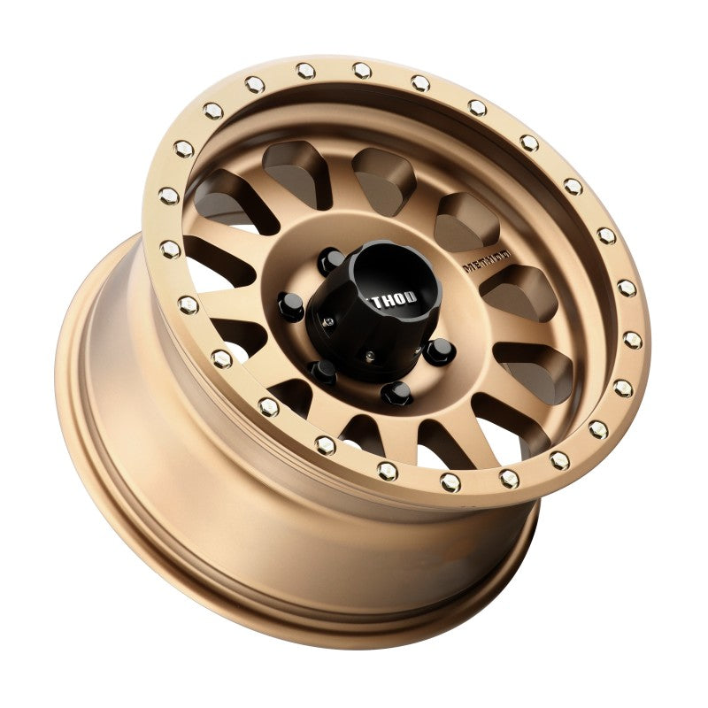 Method MR304 Double Standard 17x8.5 0mm Offset 6x5.5 108mm CB Method Bronze Wheel Method MR304 Double Standard 17x8.5 0mm Offset 6x5.5 108mm CB Method Bronze Wheel