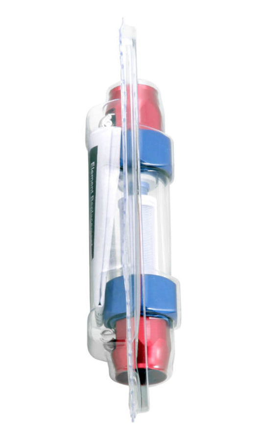 Spectre Pro-Plumbing Fuel Filter 3/8in. - Red/Blue Spectre Pro-Plumbing Fuel Filter 3/8in. - Red/Blue
