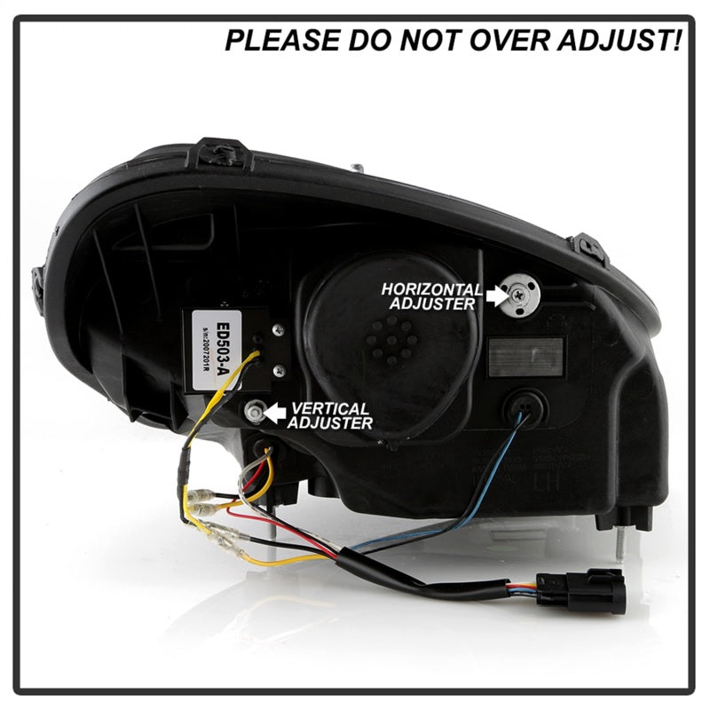 Spyder Apex Series 05-13 Chevrolet C6 Corvette Hi Powered LED Module Headlights Spyder Apex Series 05-13 Chevrolet C6 Corvette Hi Powered LED Module Headlights