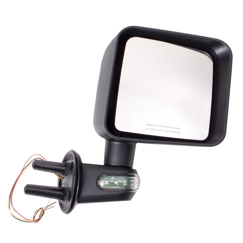 Rugged Ridge 07-18 Jeep Wrangler Right Door Mirror w/ LED Signals Rugged Ridge 07-18 Jeep Wrangler Right Door Mirror w/ LED Signals