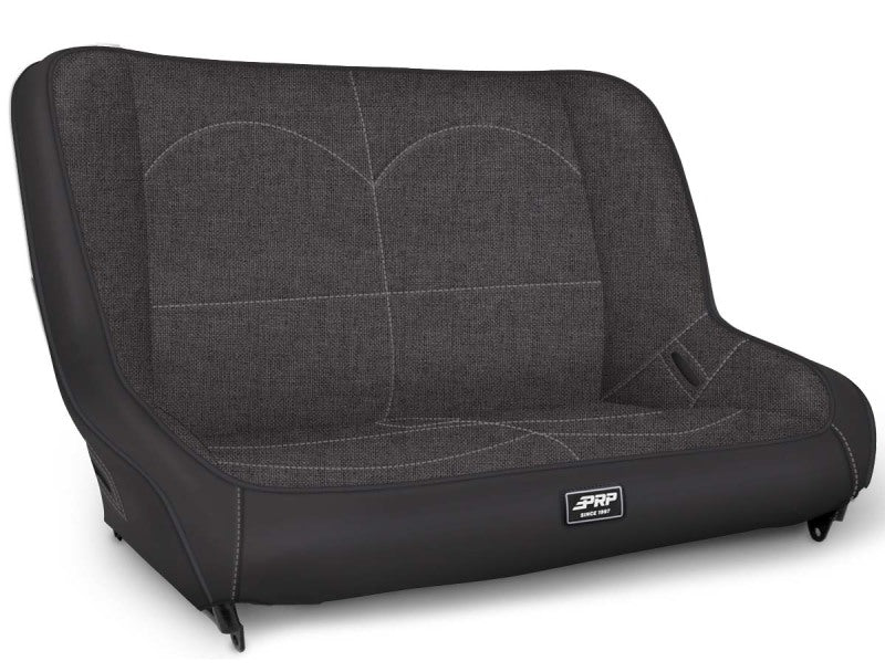 PRP Jeep CJ7/YJ Low Back Rear Bench - Grey PRP Jeep CJ7/YJ Low Back Rear Bench - Grey