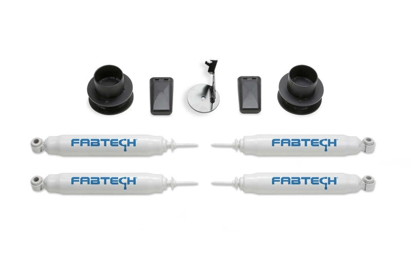 Fabtech 19-22 Ram 2500 4WD 2.5in Coil Spcr Kit w/Perf Shks Fabtech 19-22 Ram 2500 4WD 2.5in Coil Spcr Kit w/Perf Shks